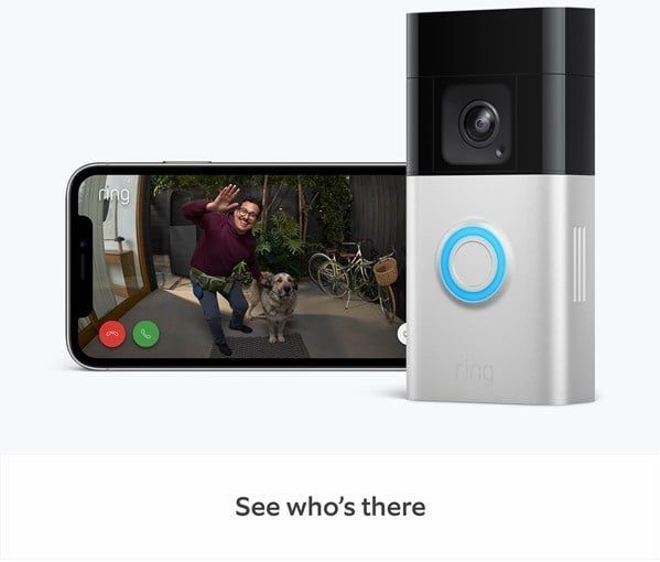 Ring - Video Doorbell Pro - Draadloze Deurbel - Satijn Nikkel - Met Camera