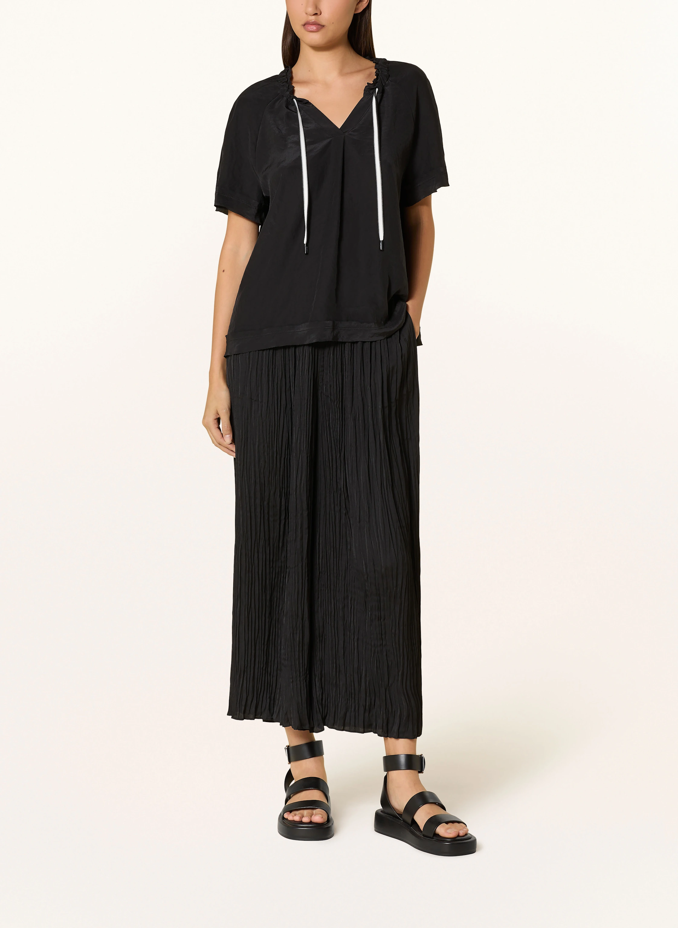 MARC CAIN Blusenshirt im Materialmix