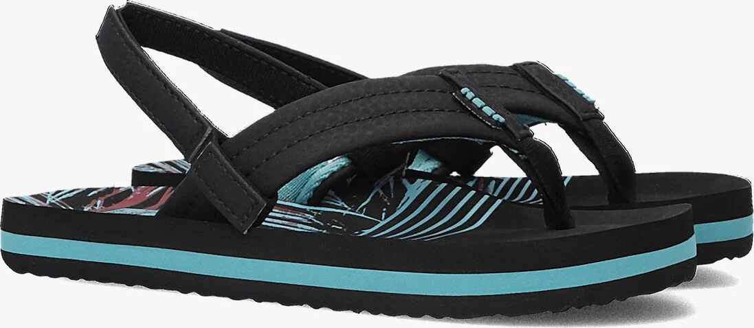 REEF zwarte reef sandalen little ahi