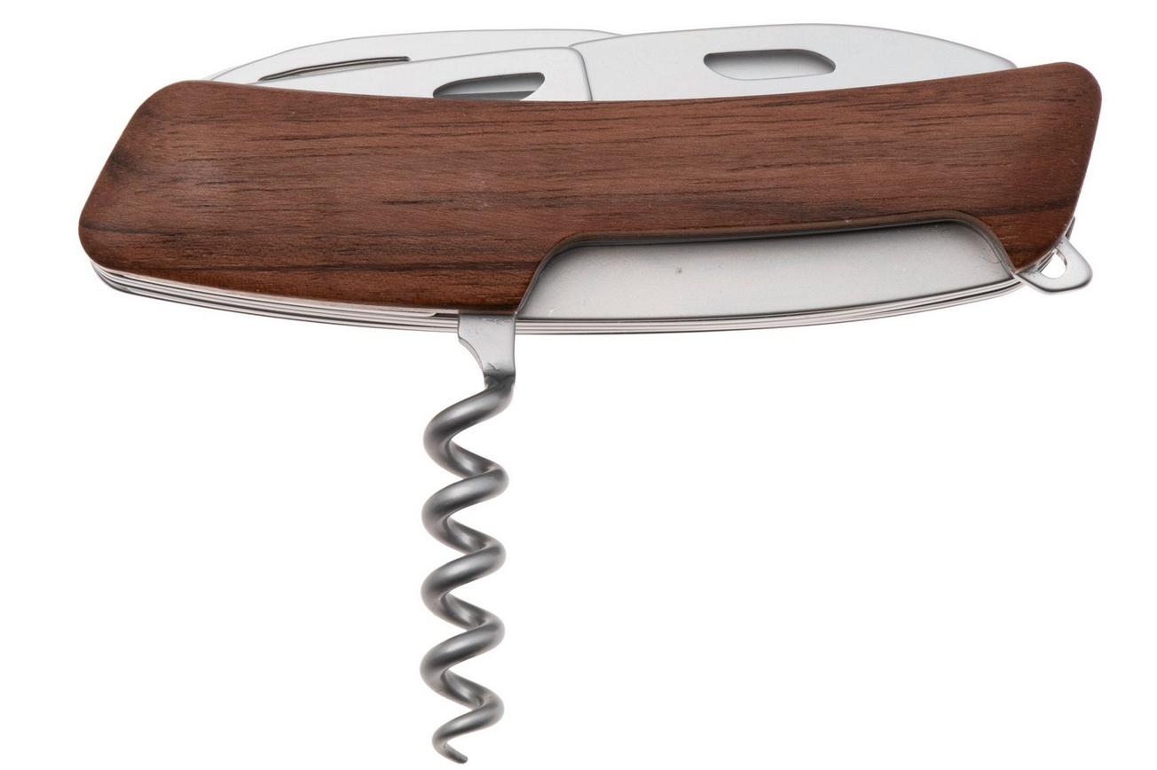 Swiza D09 R AM, KNR.0136.6300, Walnut, Zwitsers zakmes, 9 tools