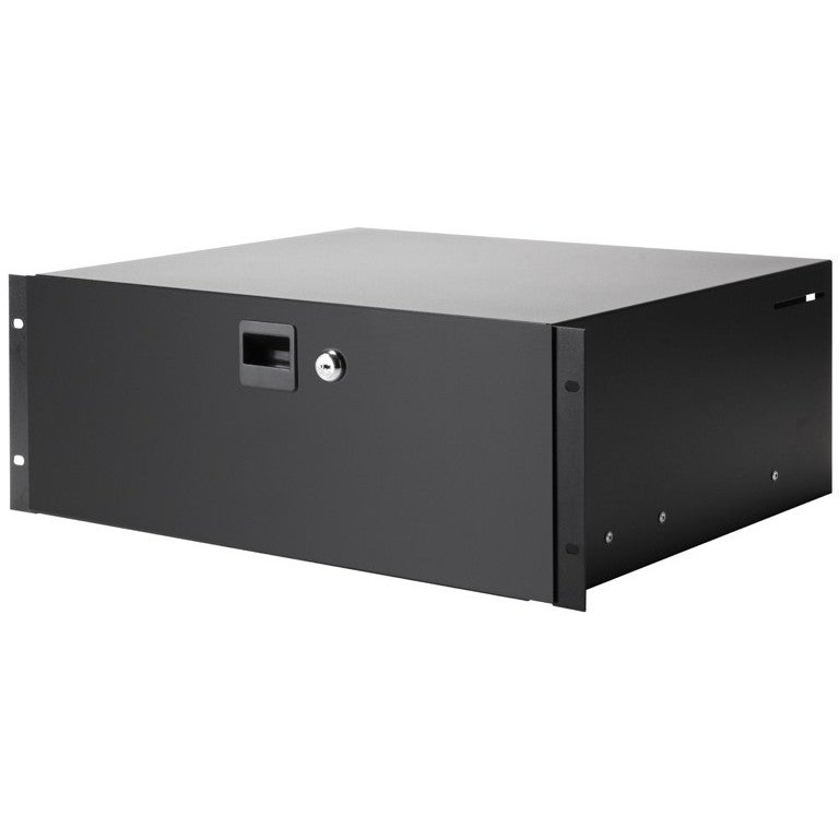 Adam Hall 87404 racklade 4U staal met slot
