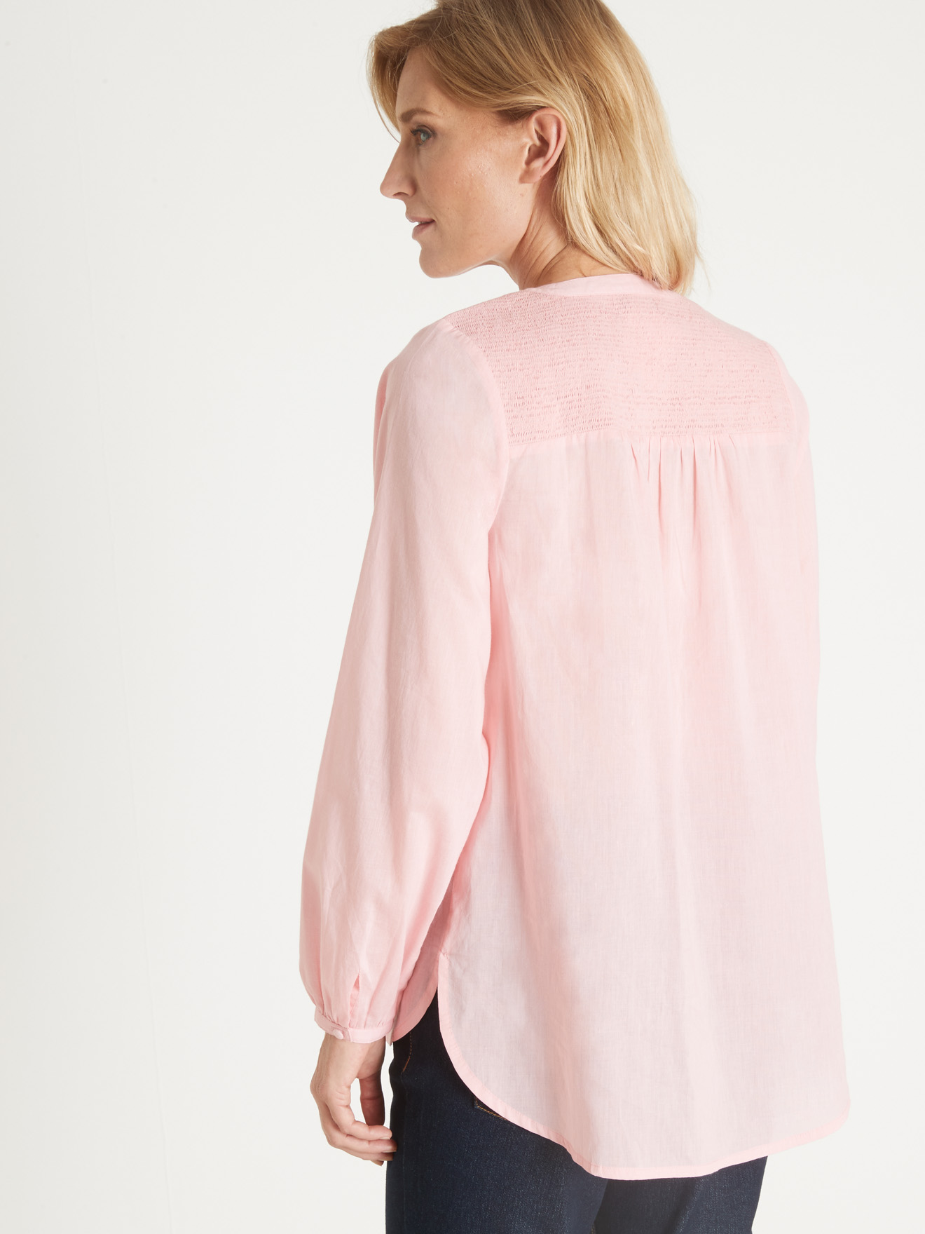 Blouse en voile de coton
