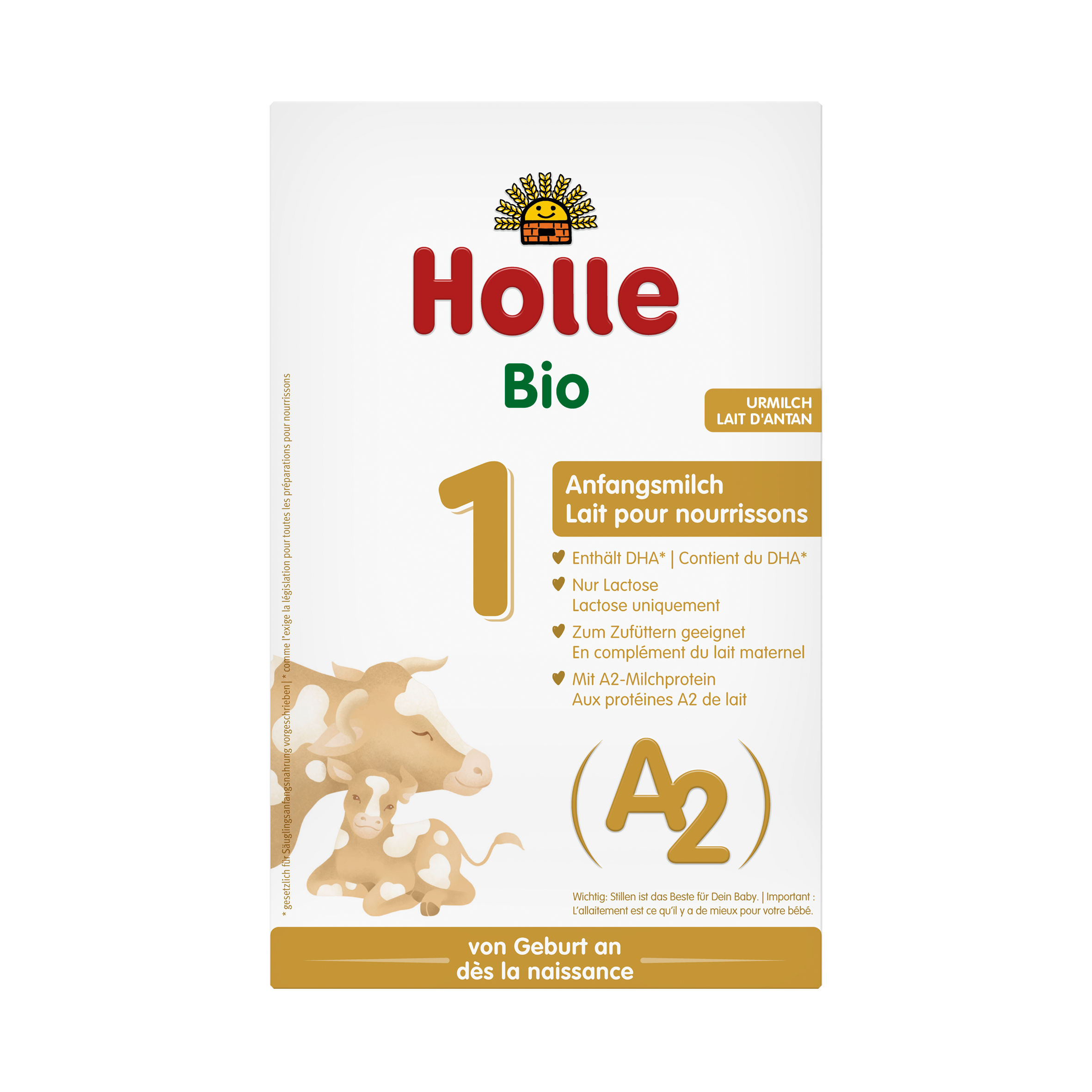 HOLLE A2 Bio-Anfangsmilch 1 Plv (neu) Karton 400 g