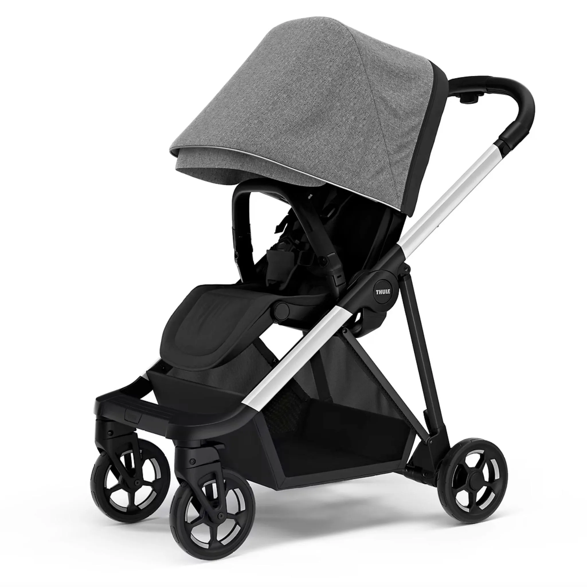 Thule Poussette Shine - Aluminium  Gris Mélange