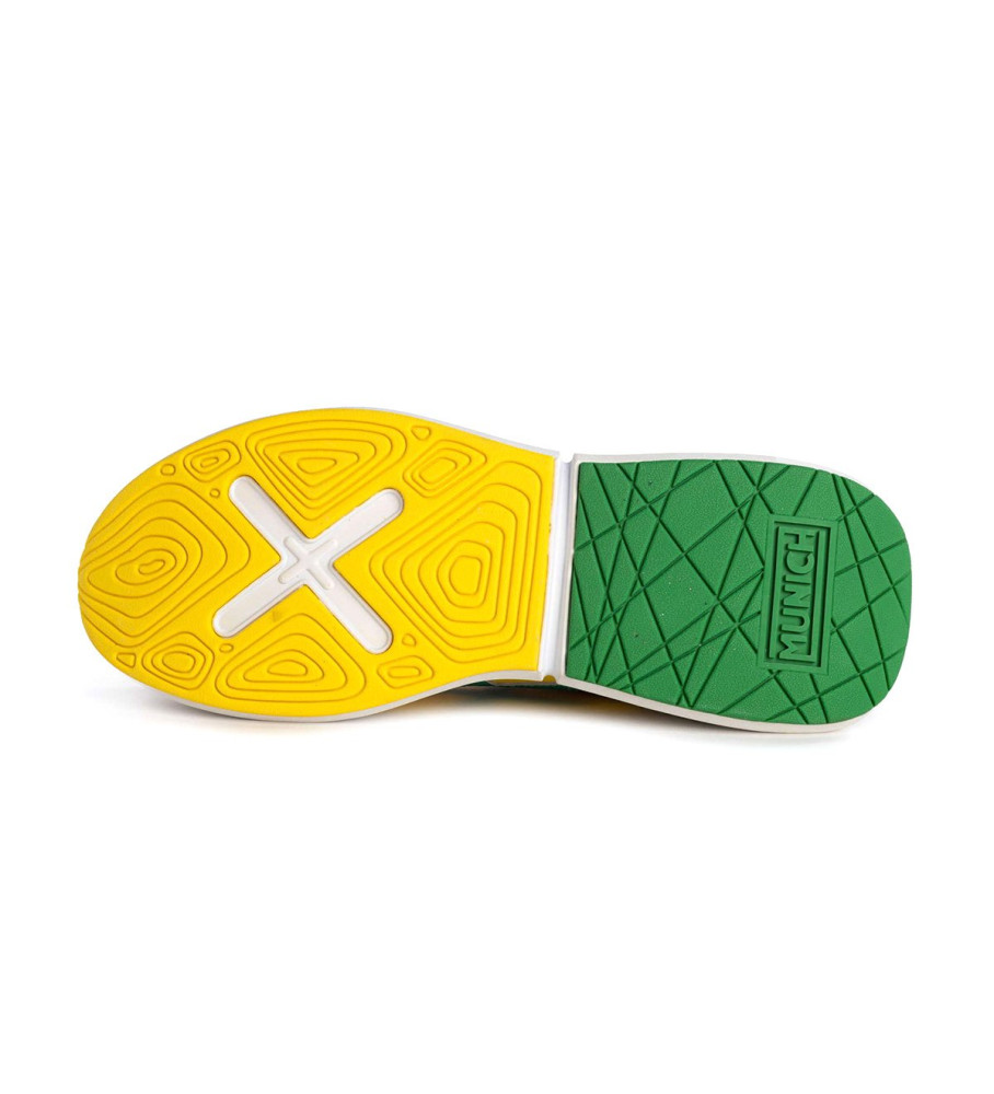 Tênis Munich Versus Brazil, tamanho 41, amarelo