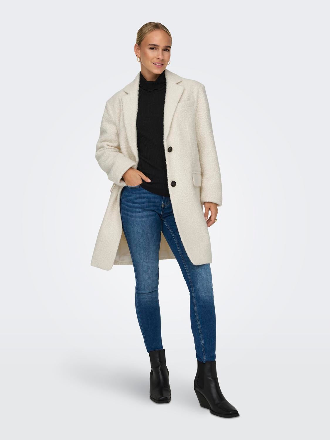 ONLPIPER Blazer Whisper White