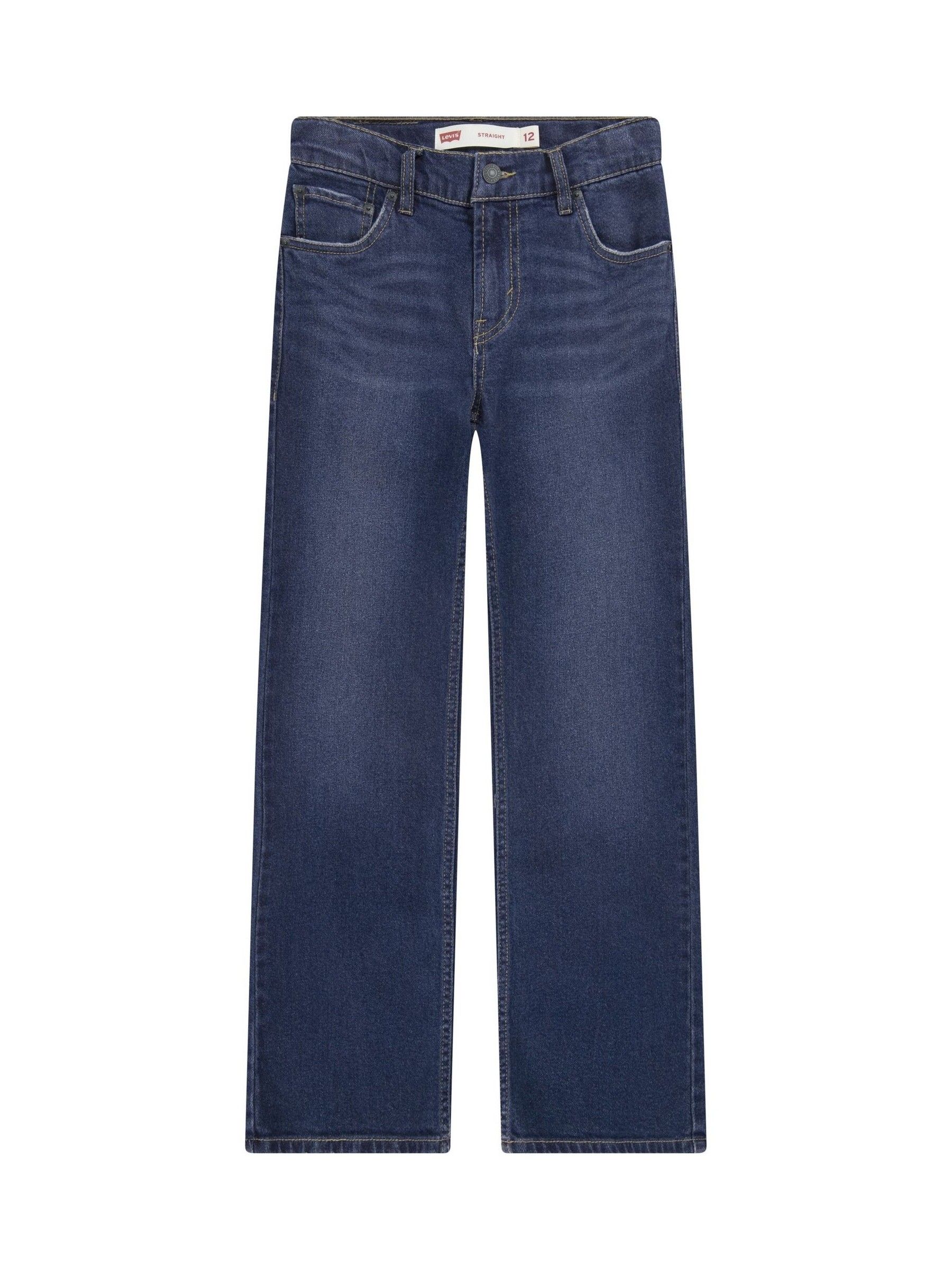 Blauw - Levi's® 555 Relaxed Straight Jeans
