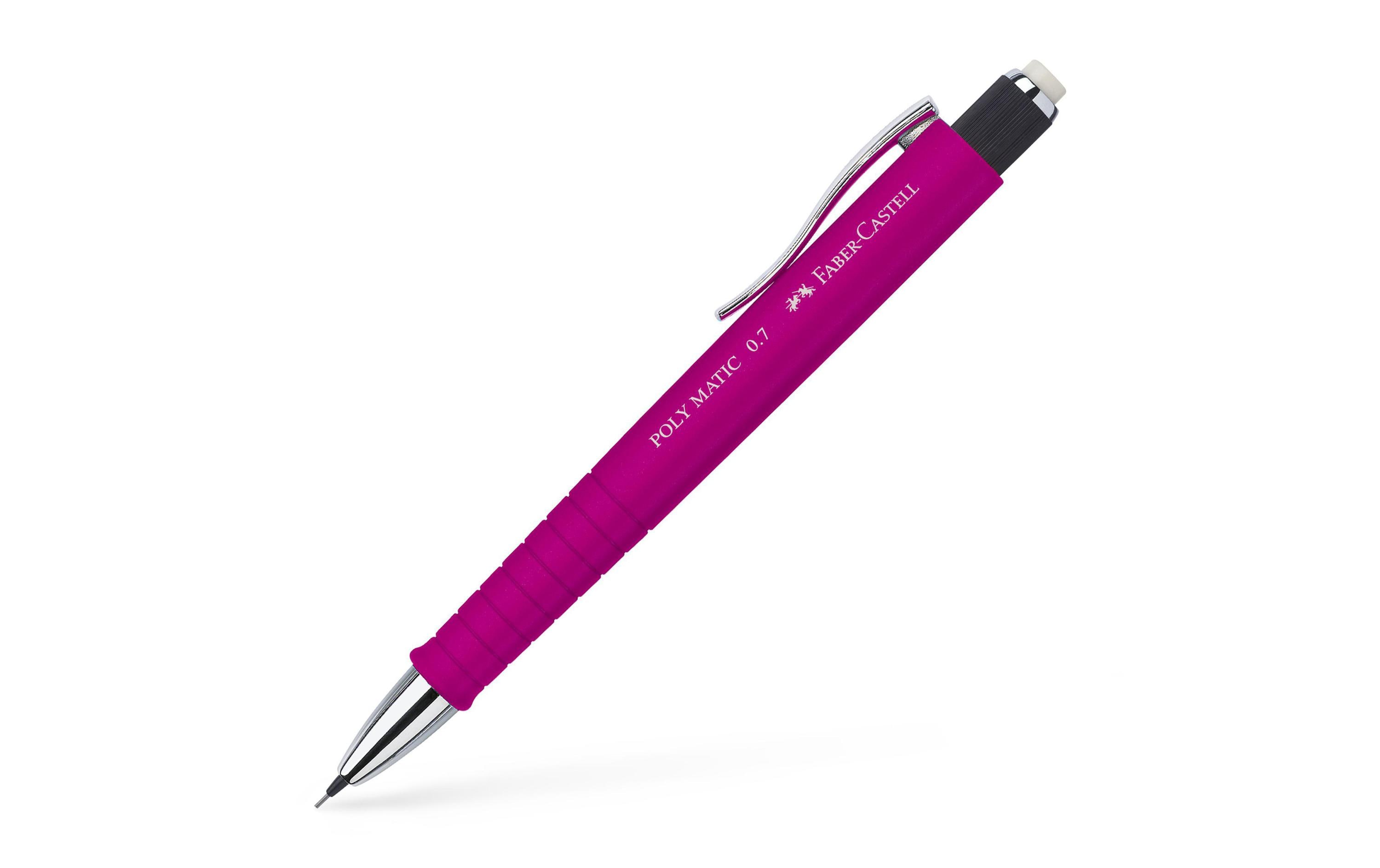 Minenbleistift Faber-Castell Poly Matic B, 0.7 mm, PinkDruckbleistift