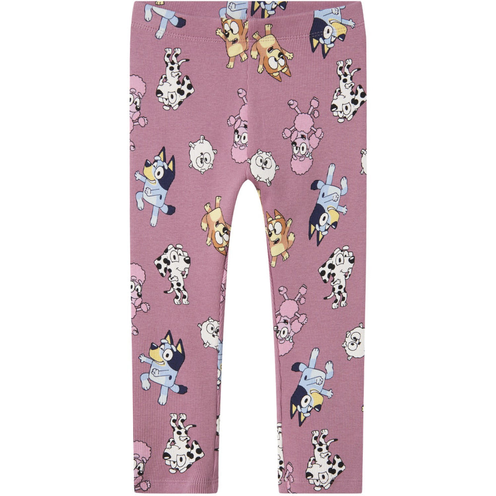 Køb Name It Mauve Orchid Nina Bluey Leggings