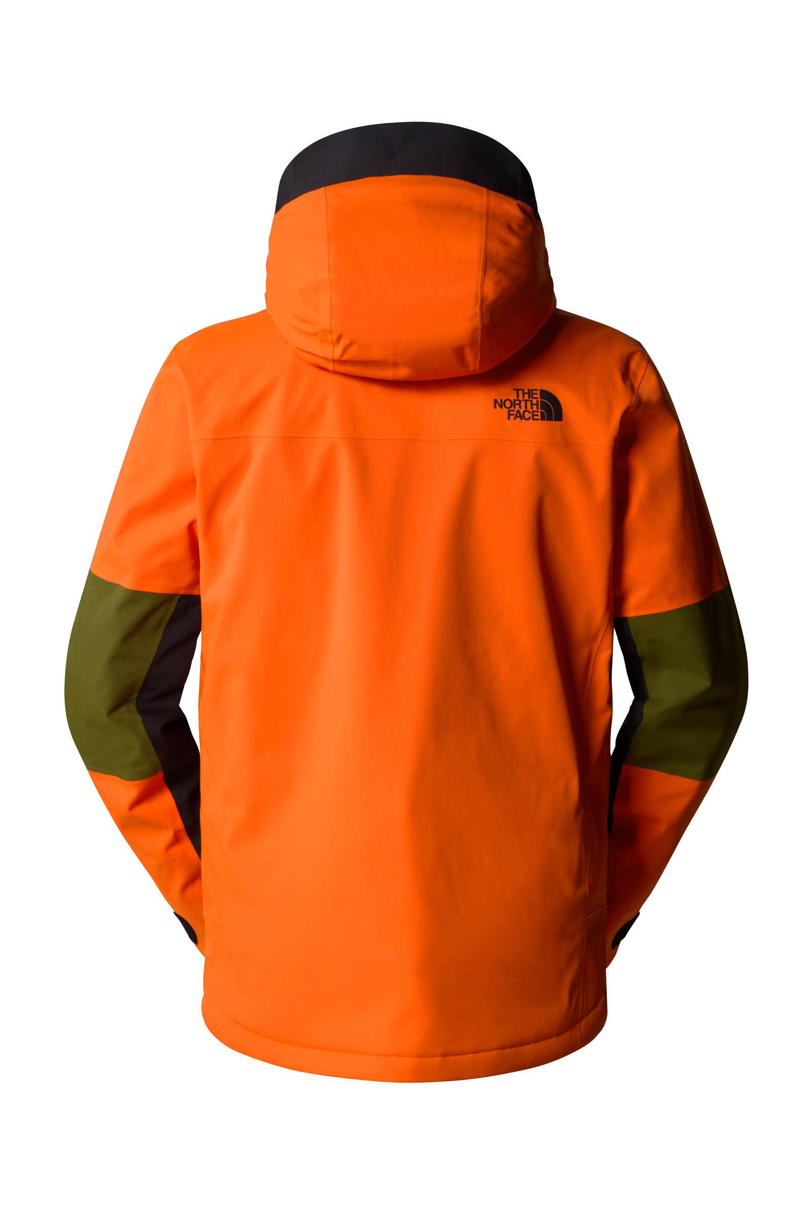 The North Face ski-jack Chakal oranje/donkergroen
