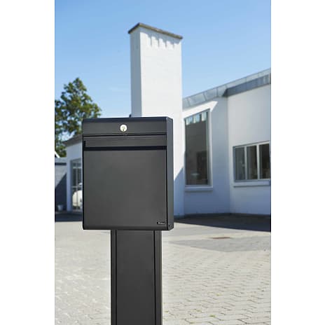Allux postkasse model holscher - sort