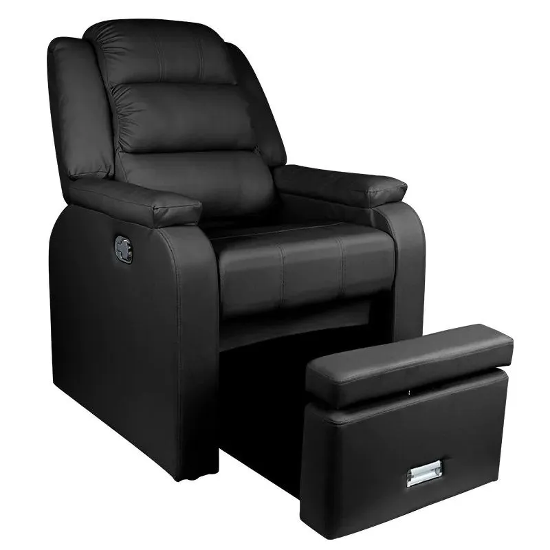 Activeshop HILTON Pedicure stol, sort