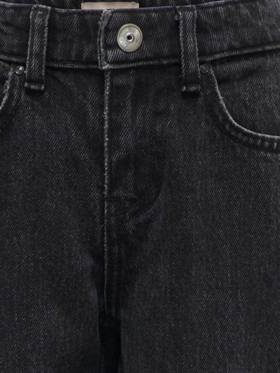 KOGHARMONY Weiter Beinschnitt Jeans Washed Black