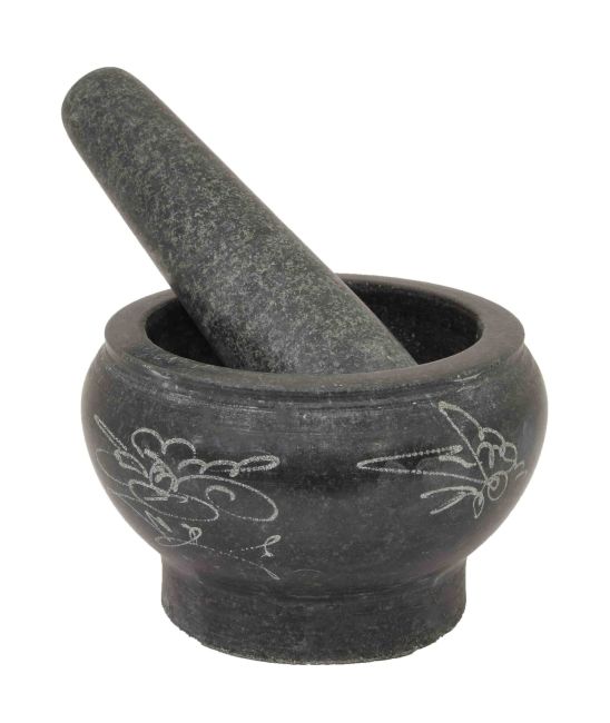 Lucullus Vijzel Glad M. Decor (S) 13cm