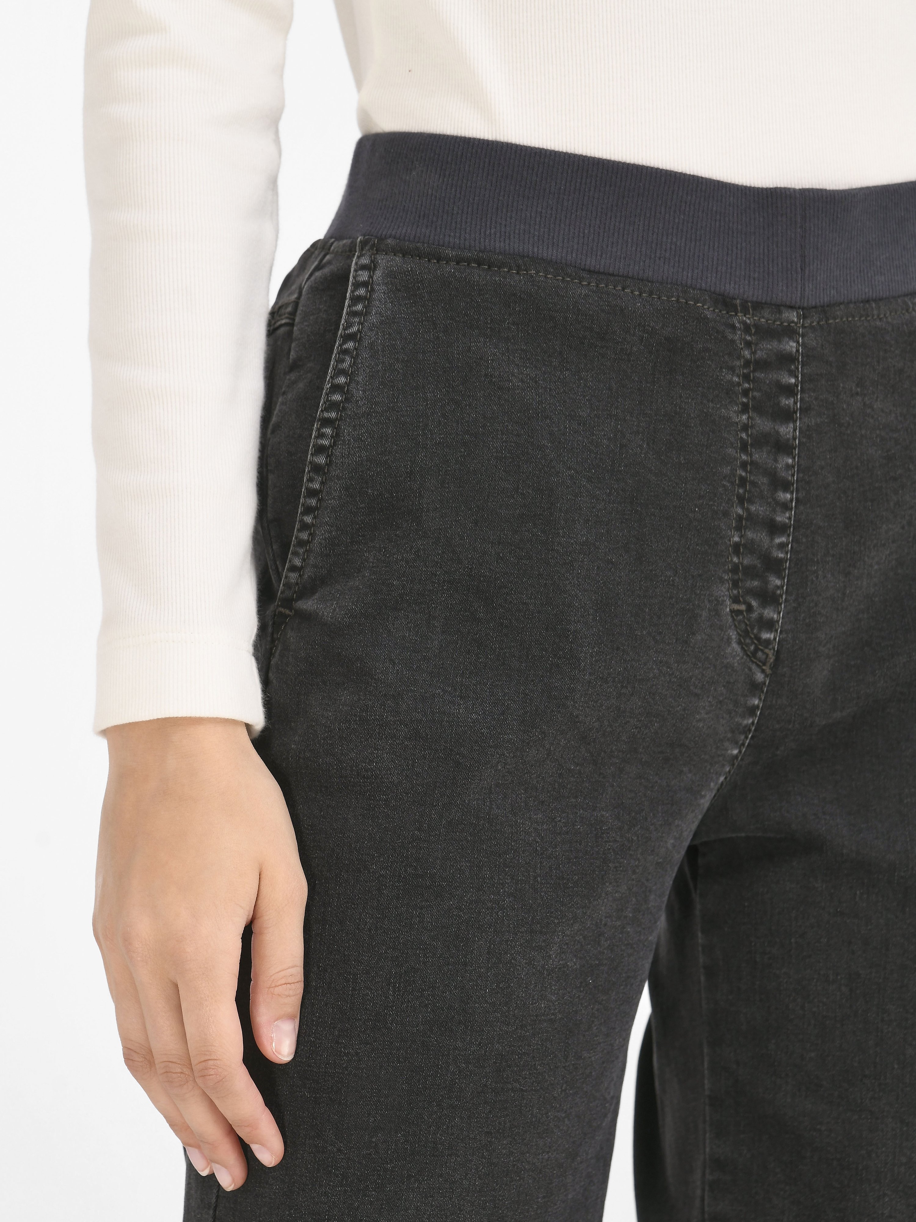 Schlupf-Jeans
