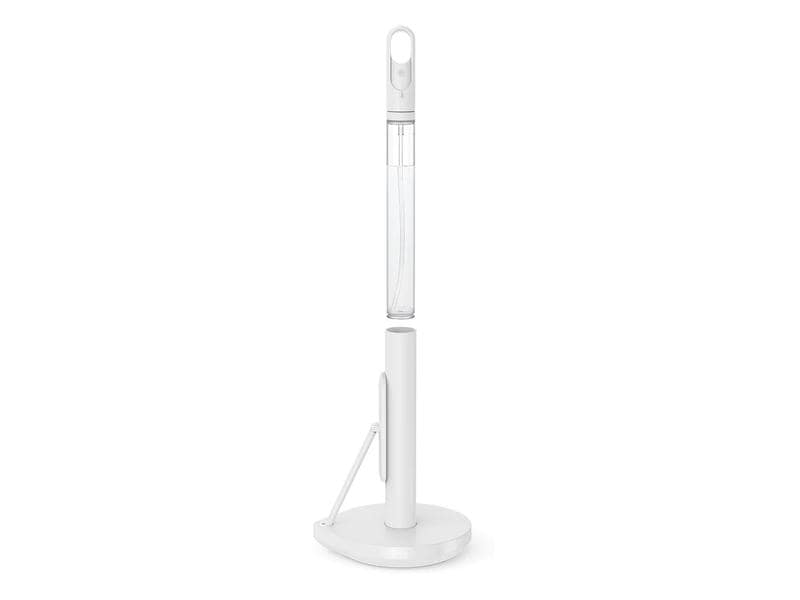 Simplehuman Küchenrollenhalter Weiss Papierrollenhalter mit Sprühpumpe