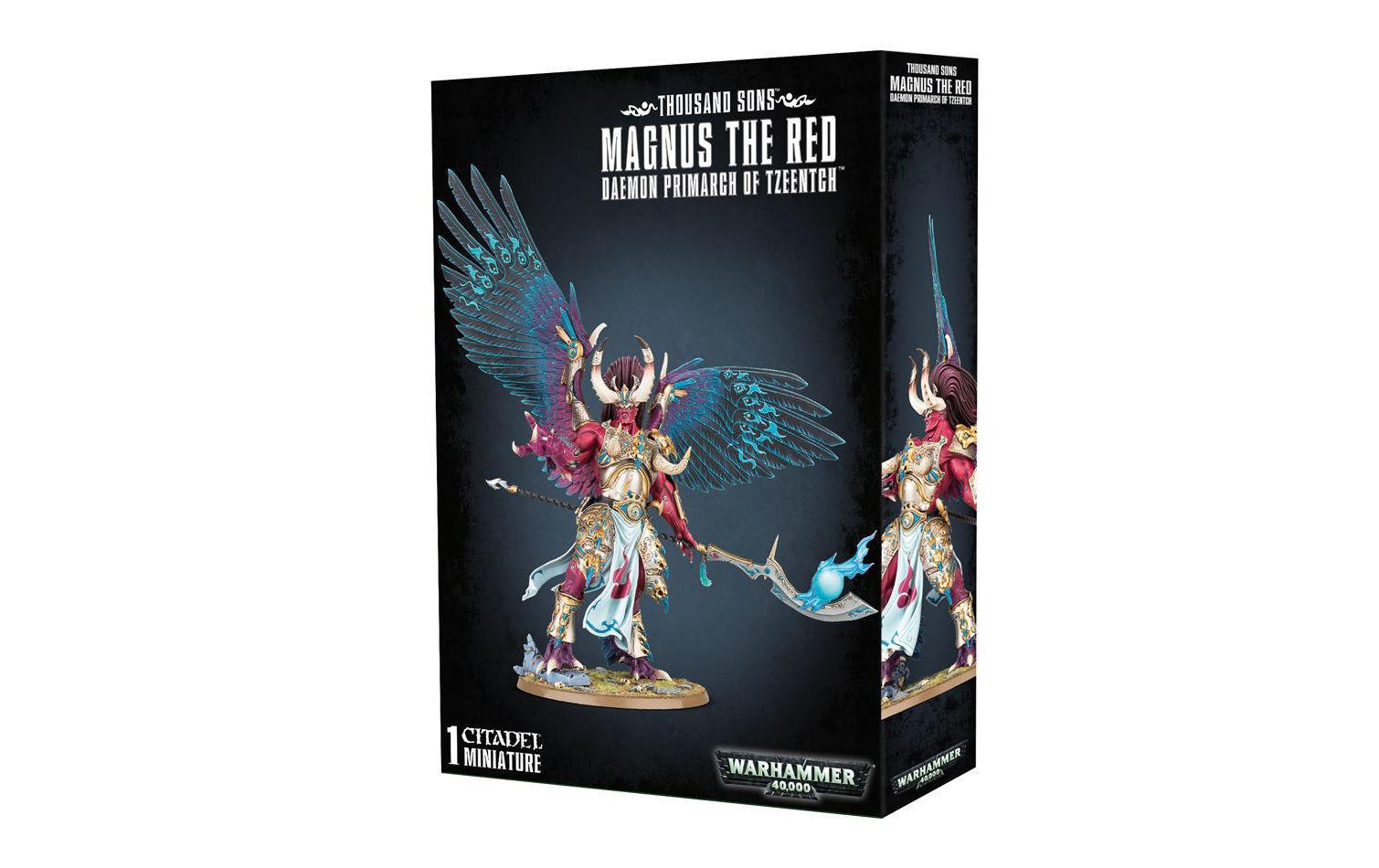 Figur Warhammer 40.000 Magnus The Red<br>Warhammer Miniaturen Bausatz