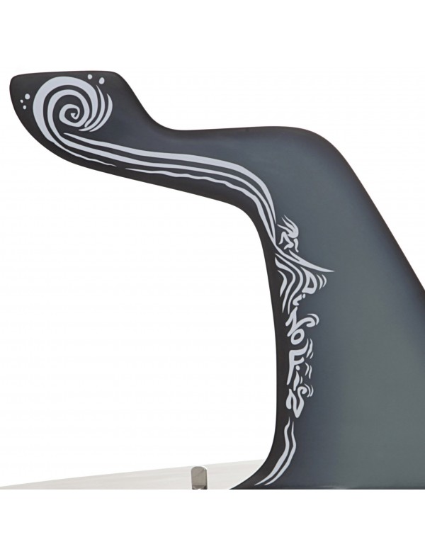 S-Wings Fins 7''SW 550 . DINOFIN . G10 . Black