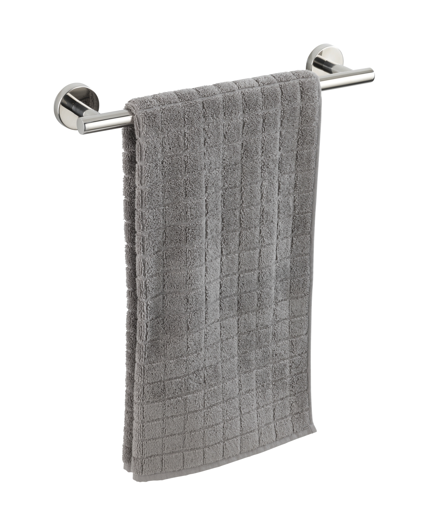 Wenko Bosio handdoekstang 40cm RVS glanzend