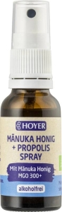 Hoyer Manuka Honig + Propolis Spray alkoholfrei, 20 ml