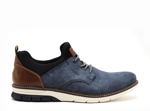 Rieker basses homme 14450 bleu