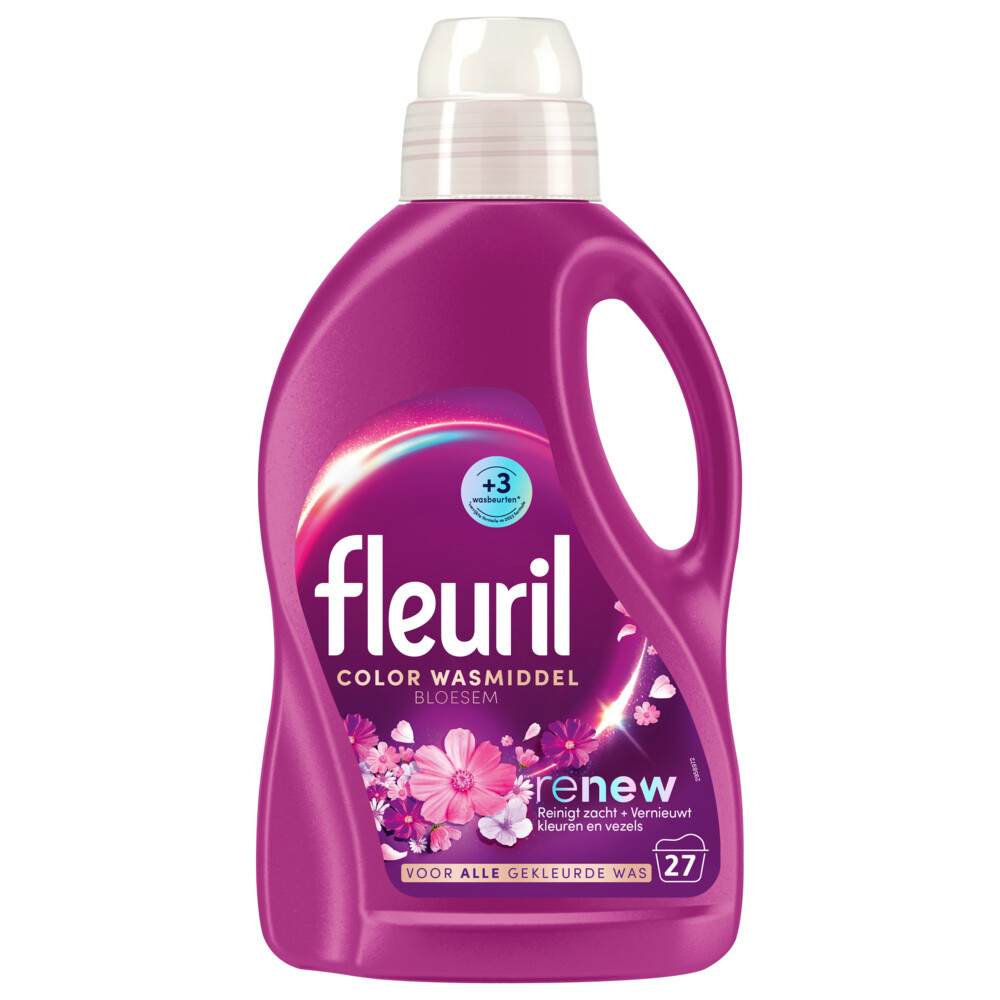 Fleuril Vloeibaar Wasmiddel Renew Bloesem 27 Wasbeurten1,35 liter