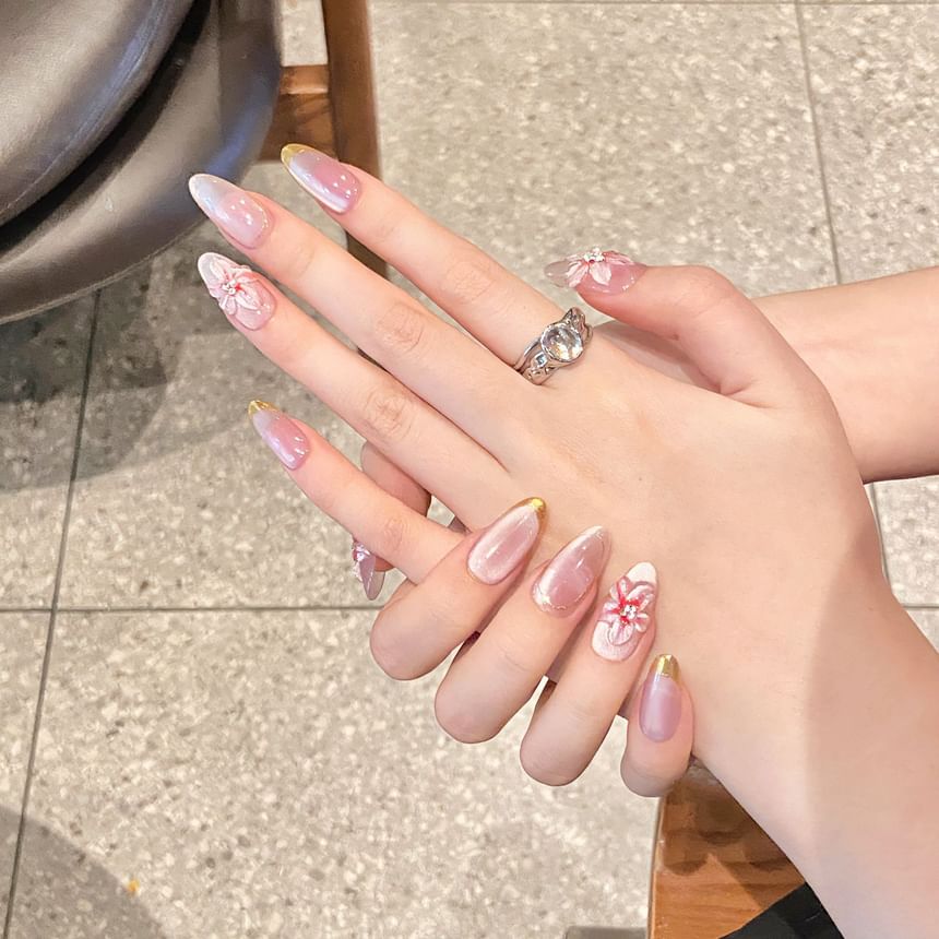 eovda - Floral Press On Nail