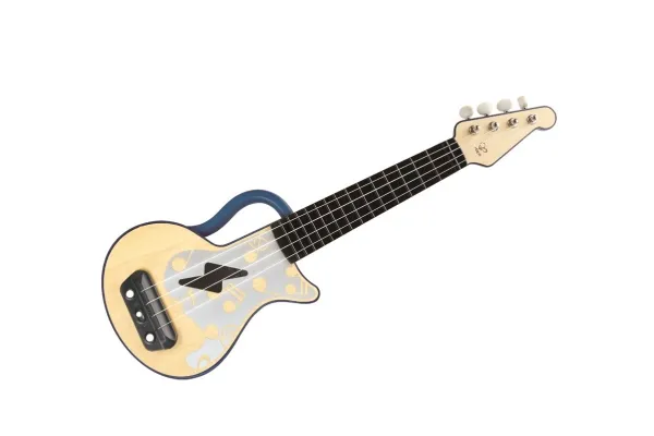 Hape Teach Yourself Electric Ukulele, Blue