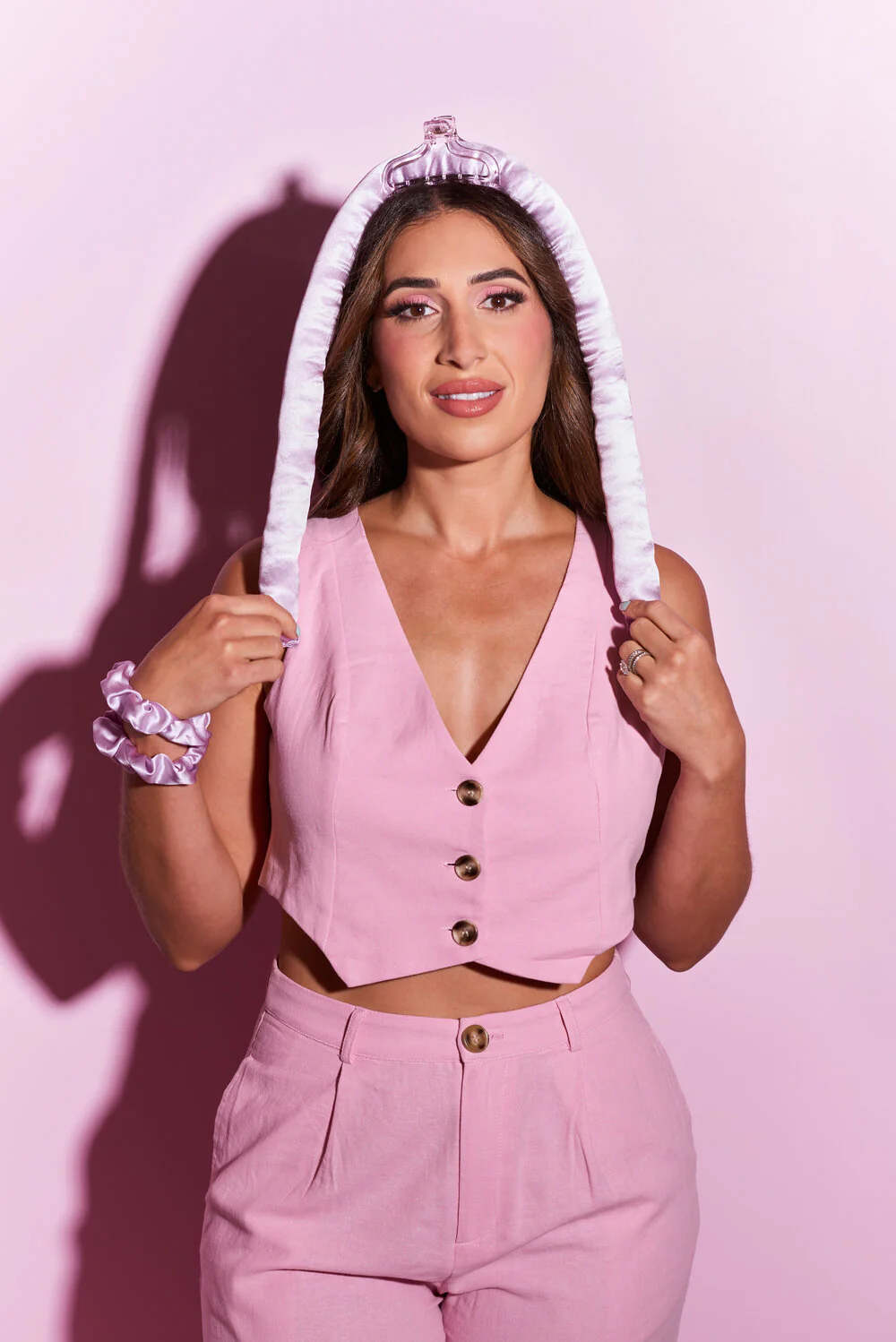 Mermade  Heatless Curls sæt - pink