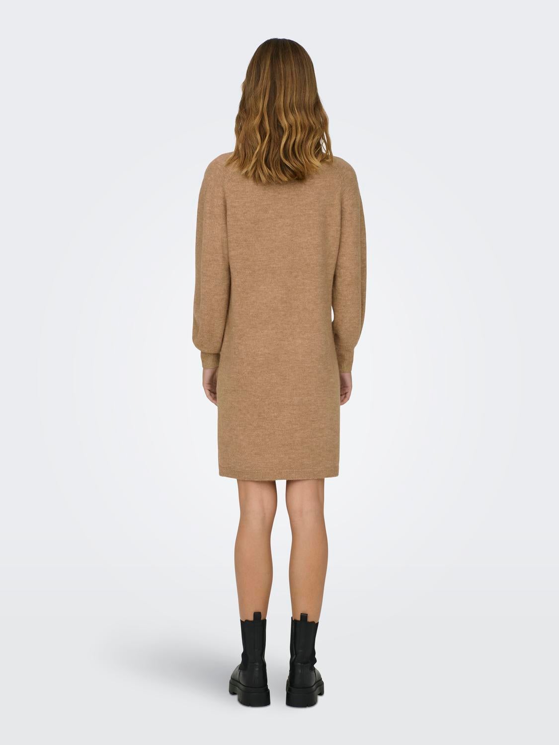 ONLEMILIA Langes Kleid Toasted Coconut