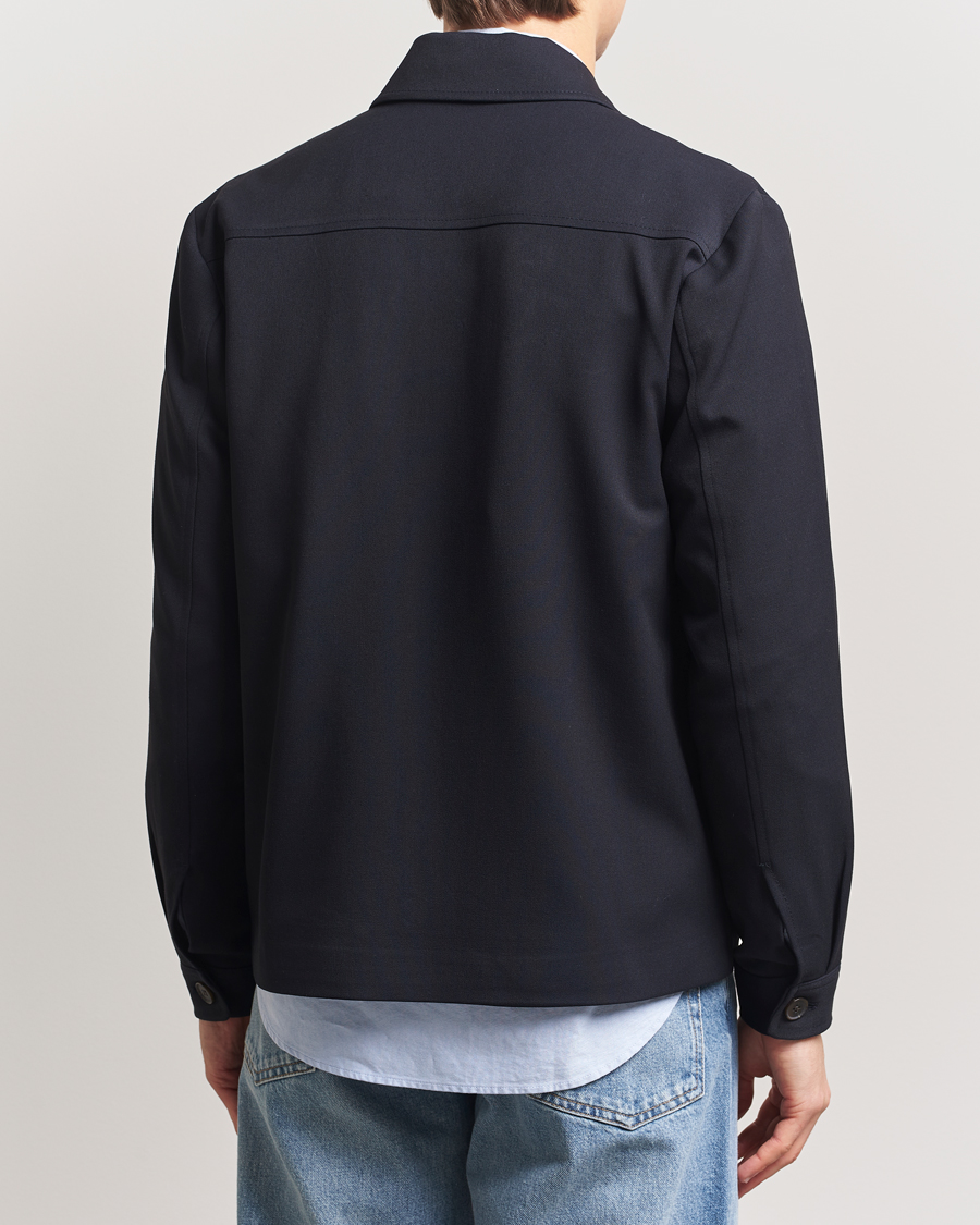 Les Deux Marsielle Hybrid Jacket Dark Navy