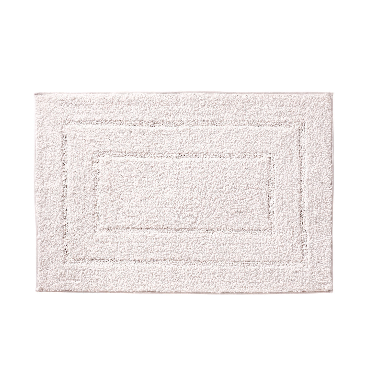 Badteppich mit quadratischem Muster
