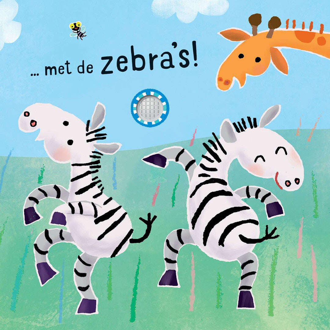 Uitgeverij usborne geluidenboek muziek en dans - giraffen