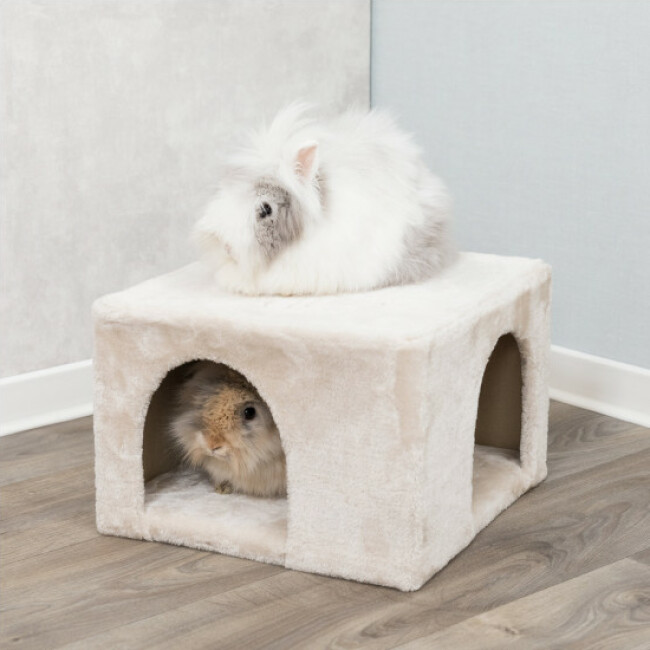 Abri d'intérieur douillet en peluche pour rongeurs Trixie