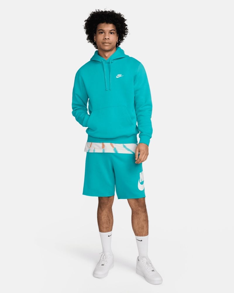 Sweat à capuche Nike Sportswear Club Fleece Vert Mousse pour homme