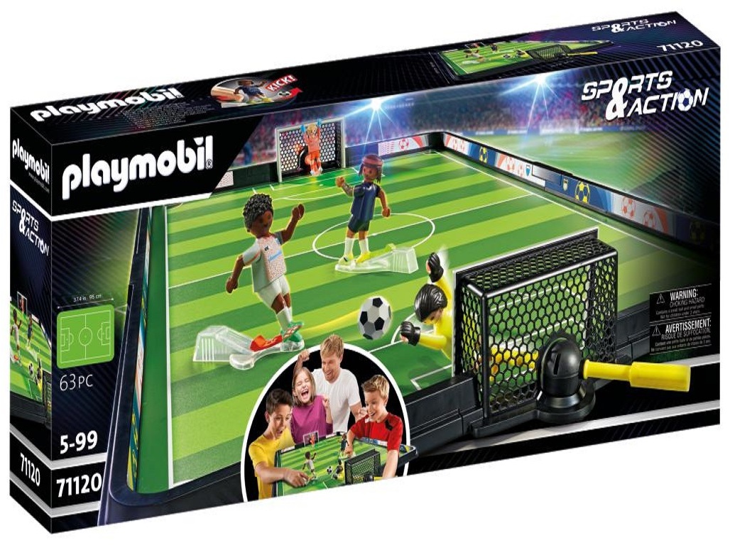 CAMPO DE FUTEBOL PLAYMOBIL