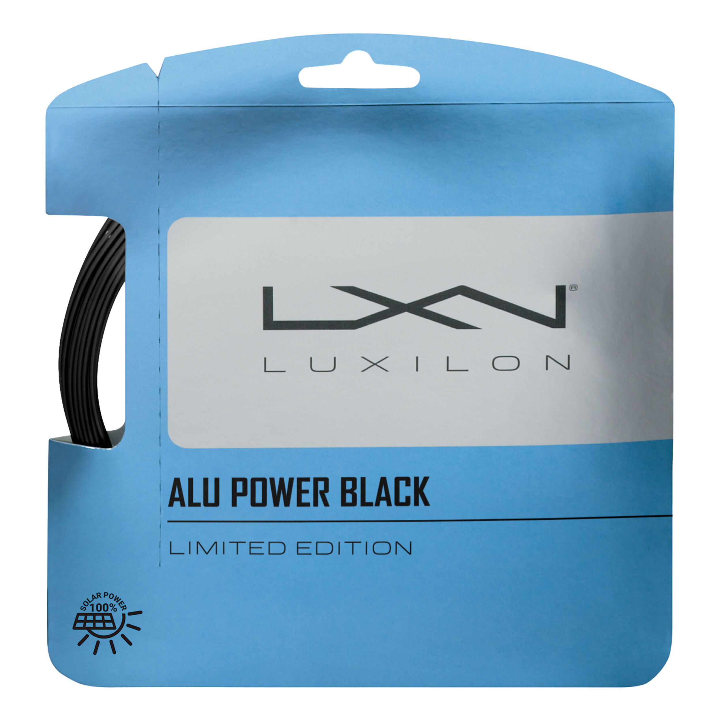 Luxilon Alu Power Black Ltd Cordage En Garniture 12,2m - Noir