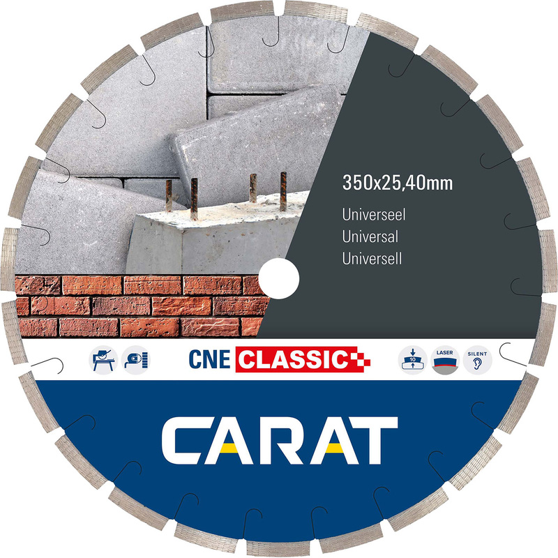 Carat diamantzaag universeel cne classic Ø350x25,40mm