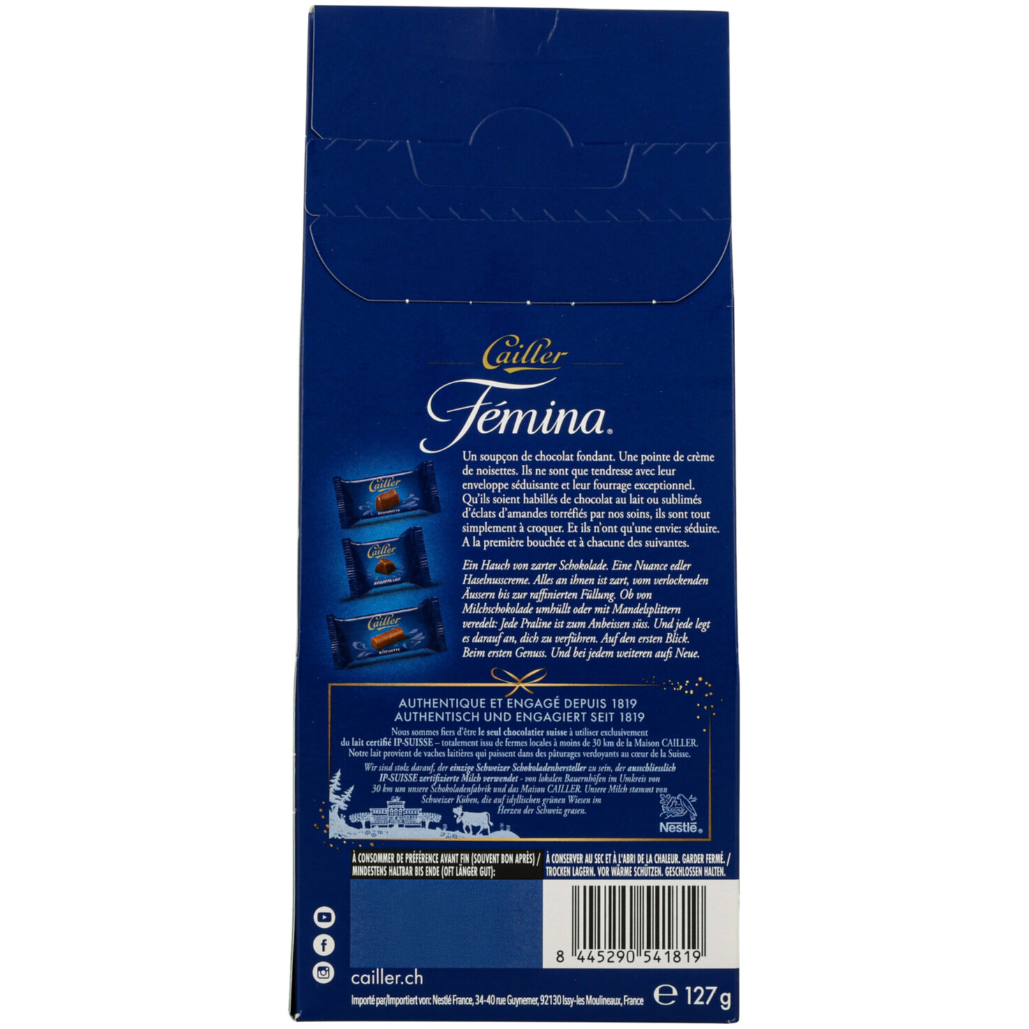 Cailler Femina Sharing Pralinenschokolade