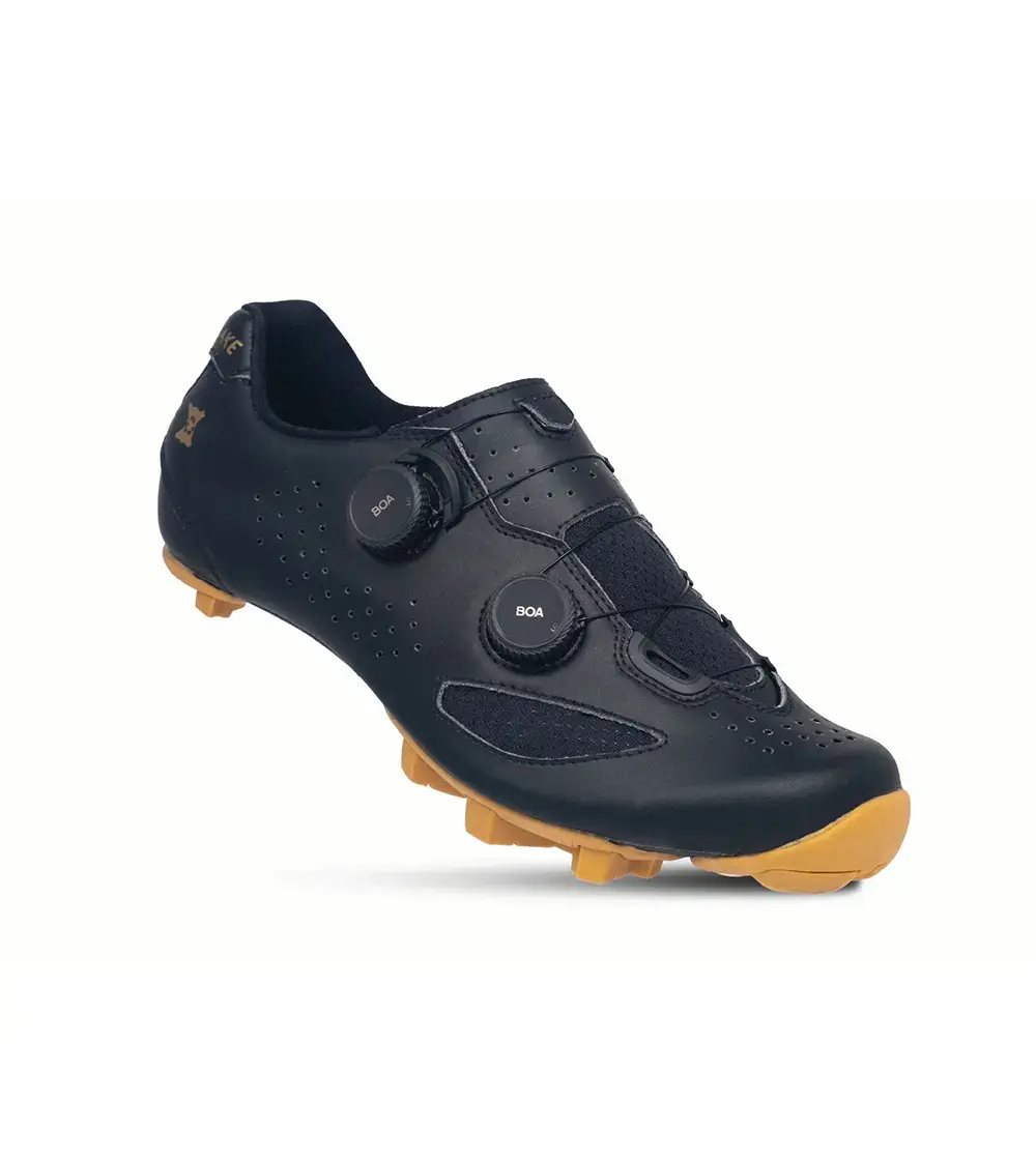 Lake MX239 Gravelschoenen Zwart/Goud Heren Heren