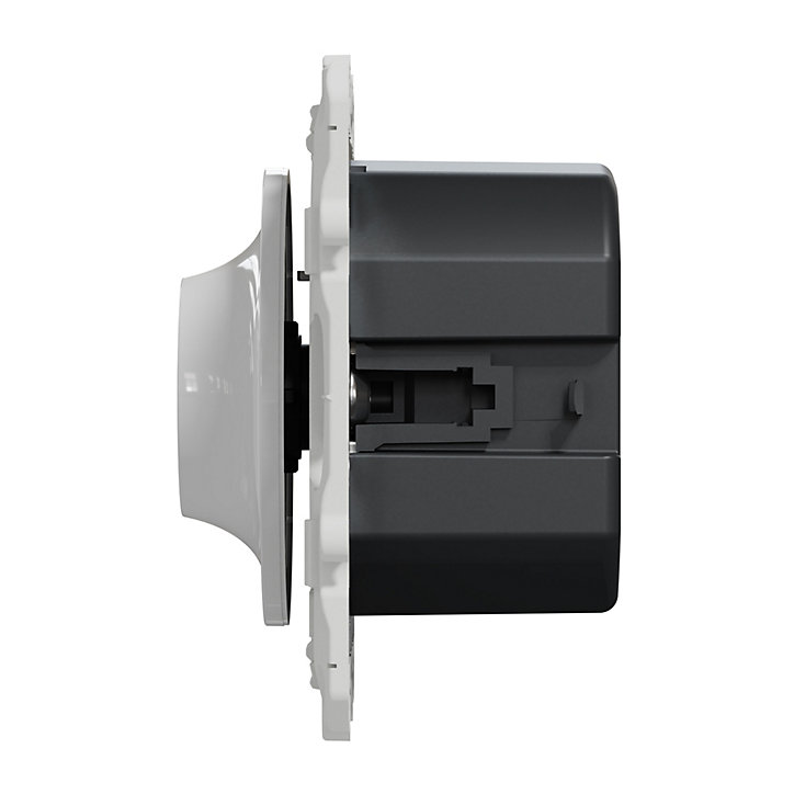 Mécanisme variateur de lumière universel en 2 ou 3 fils 3W 200W Schneider Electric Odace aluminium