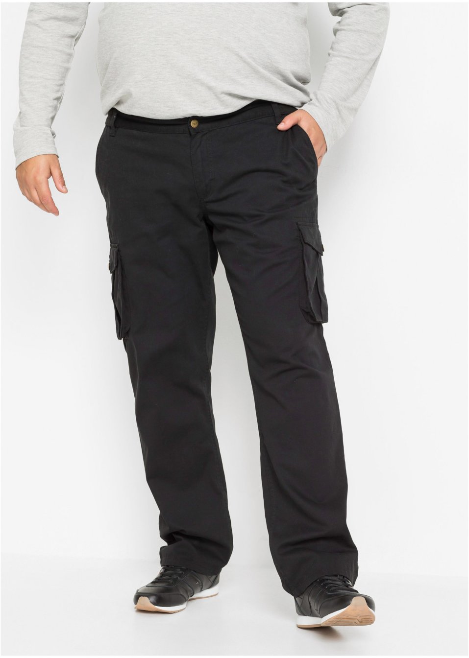 Pantalon cargo coupe confort, Regular Fit Straight