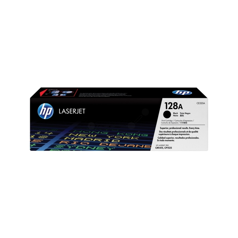 HP 128A BK (CE320A) Toner, schwarz