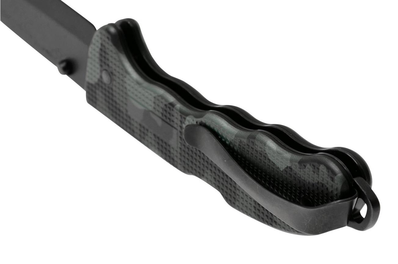 Victorinox Evoke 0.9425.DS222 Navy Camouflage Alox, Clip Point Black Coating, zakmes