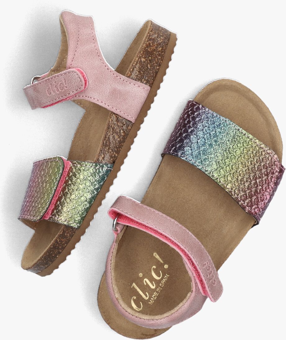 CLIC! roze clic! sandalen cl-grass