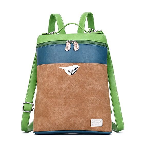 Hi-di-Hi Maytime Shoulderbag/ Backpack Petrol/ Green