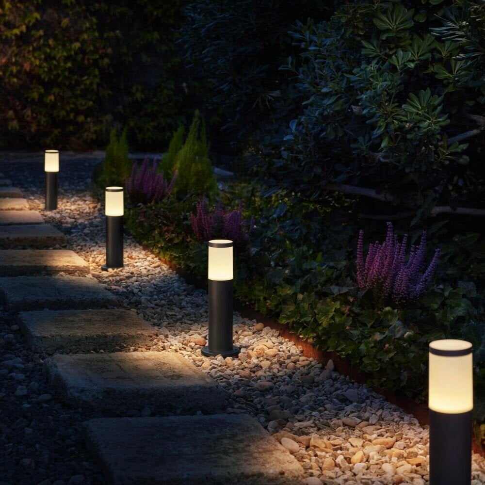 Philips LED-padverlichting Gardenlink verlengstuk in antraciet 6W 600lm IP44