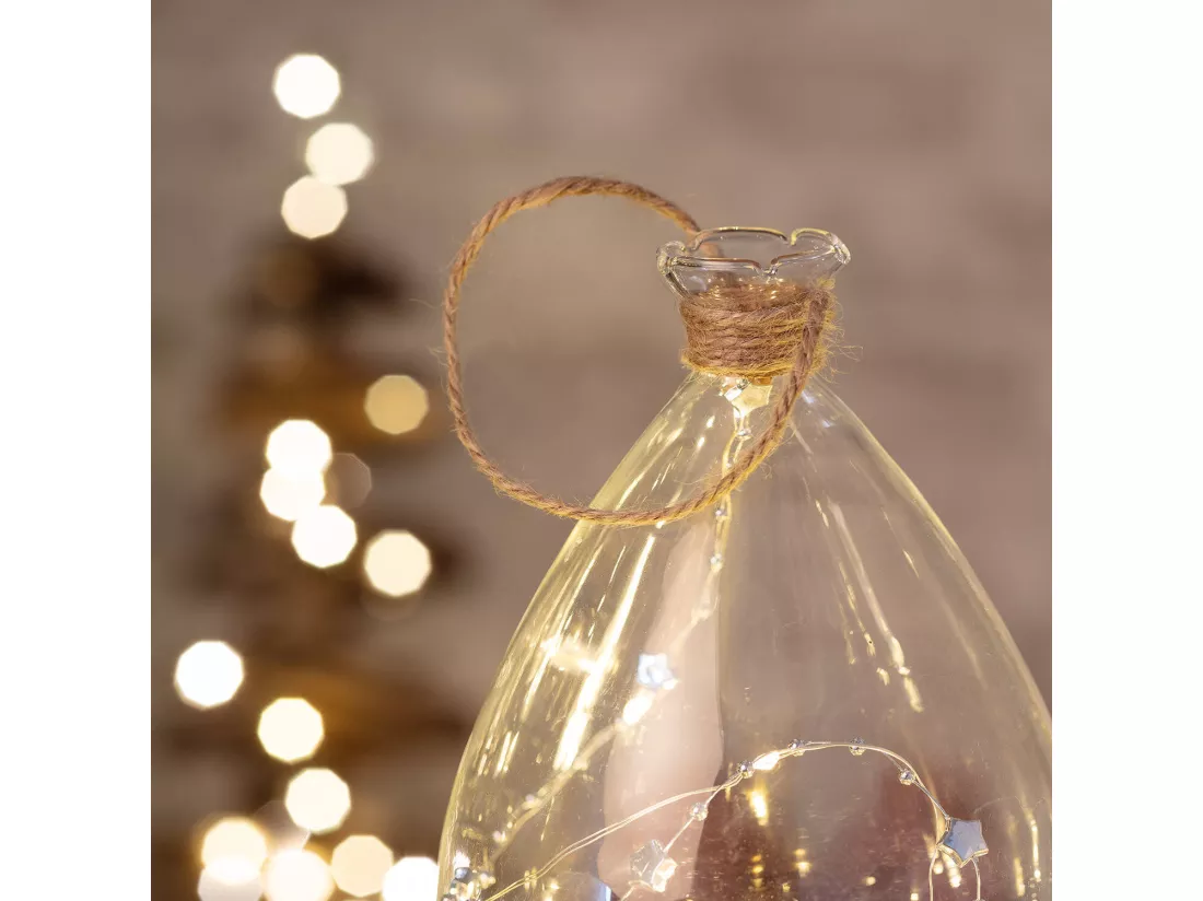 Bocal Crystal LED Botero Blanc Chaud 3000K