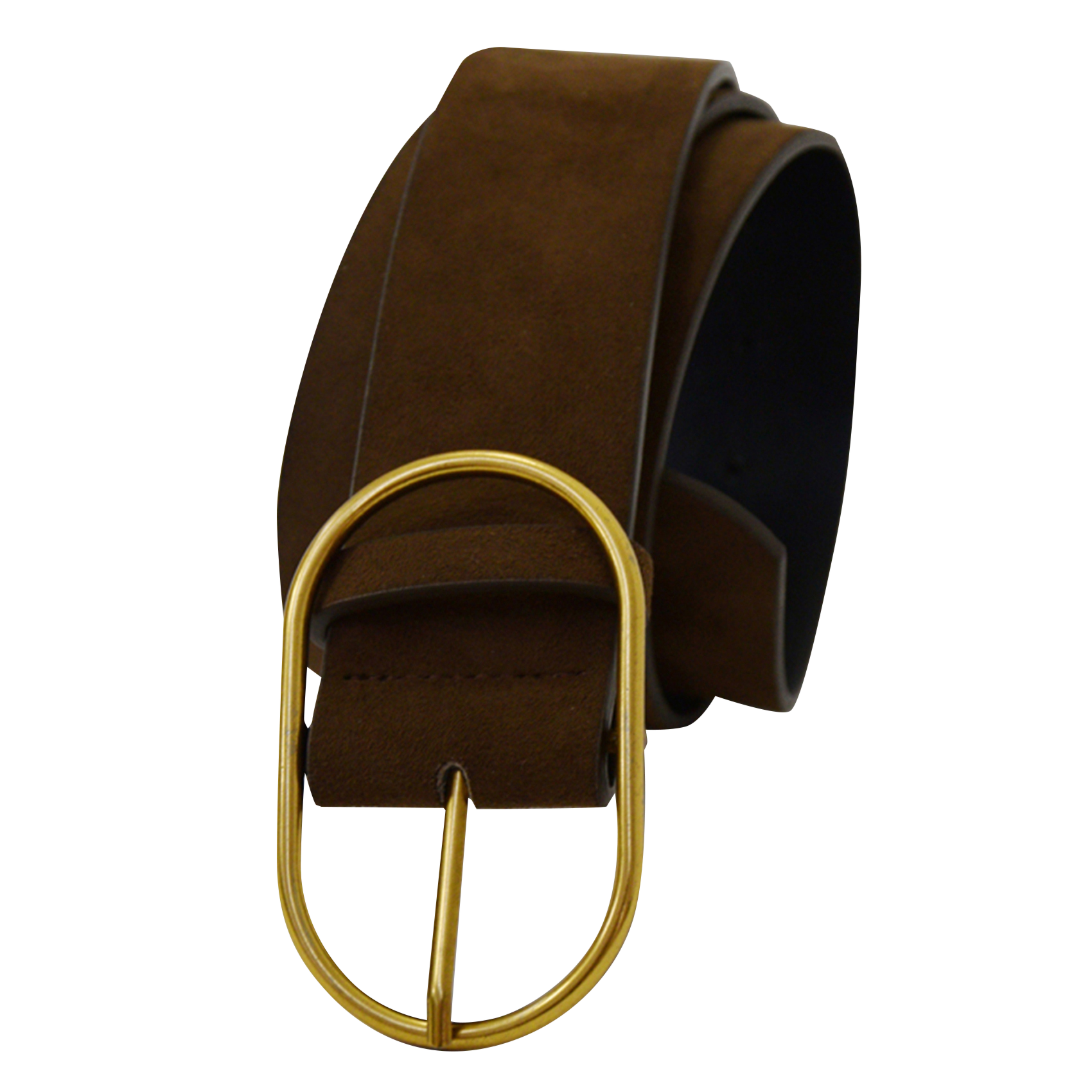 NICETAS - Ceinture en cuir velours | Vert