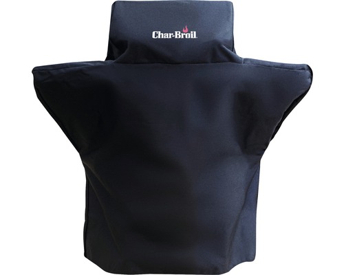 Char-Broil Grillhoes, Beschermhoes, Weerbestendige Hoes, Premium Weerbestendige Hoes voor 2-pits Grills, 120 x 66 x 120 cm, Polyester, Waterafstotend, Zwart